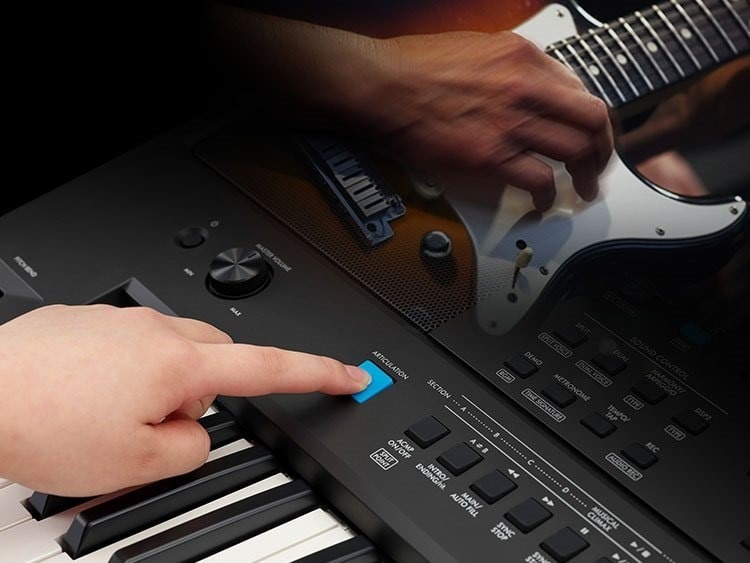 Đàn Organ Keyboard PSR-E473 với tính năng Super Articulation Lite