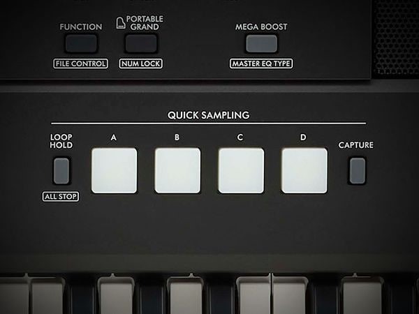 Đàn Organ Keyboard PSR-E473 với tính năng Quick Sampling