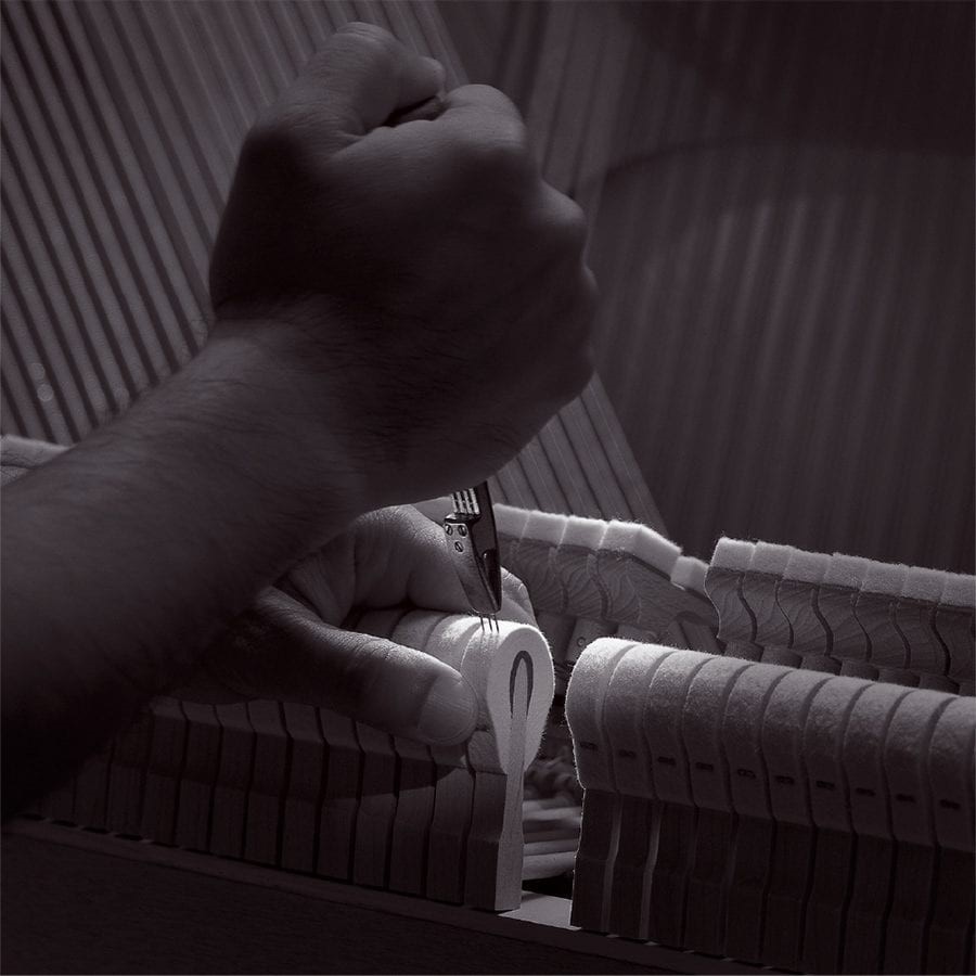 Piano Cơ Upright YUS - búa đàn