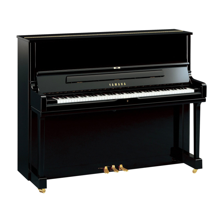 Piano Cơ Upright YU1 - Polished Ebony