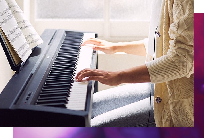 Piano Yamaha P45 - phím