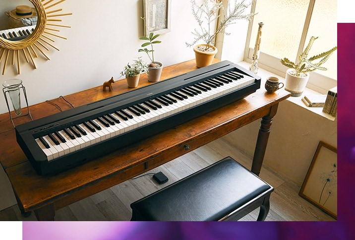 Piano Yamaha P45 - thiết kế