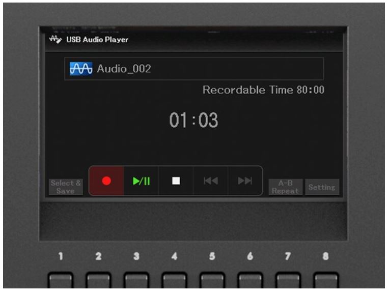 Yamaha DGX-670- record