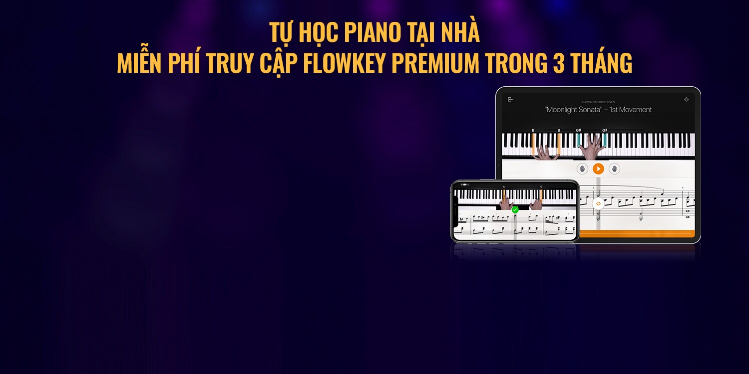 Hướng dẫn đăng ký khóa học Piano online 3 tháng khi mua nhạc cụ từ Hảo Vĩnh